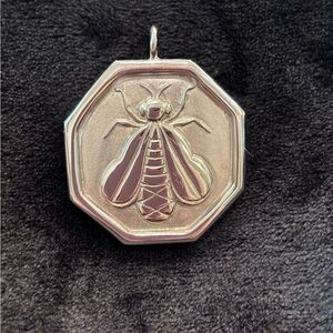 SLANE Silver Octagonal Pendant